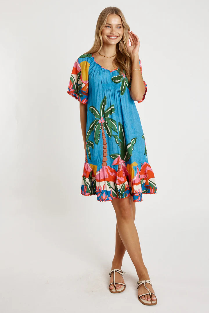 Pacifica Shirred Dress