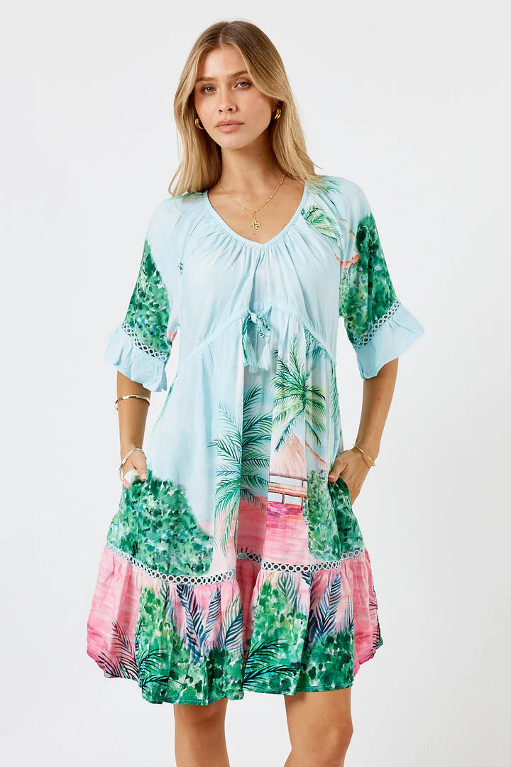 LulaSoul Bora Bora Tie Dress