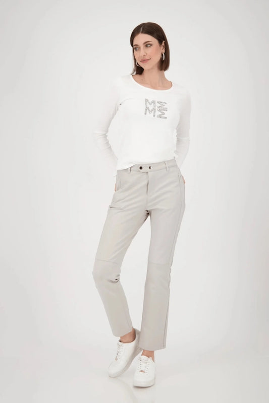 Pants Leather Look