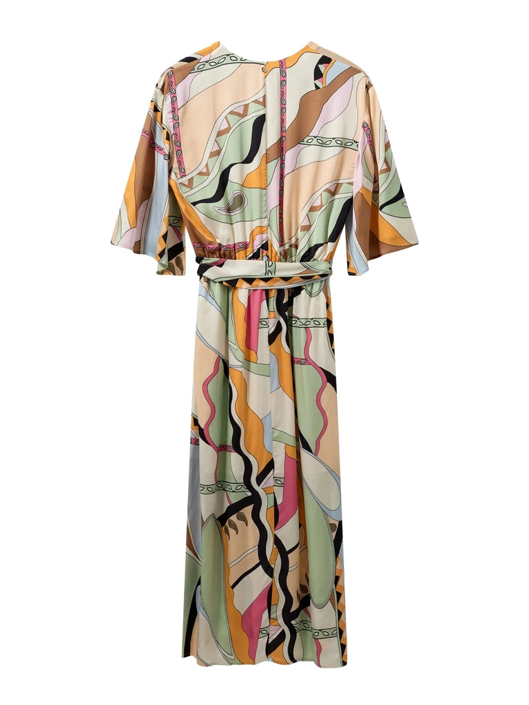 Pictus Wrap Dress