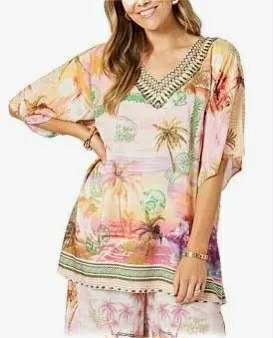 Passport V Neck Top