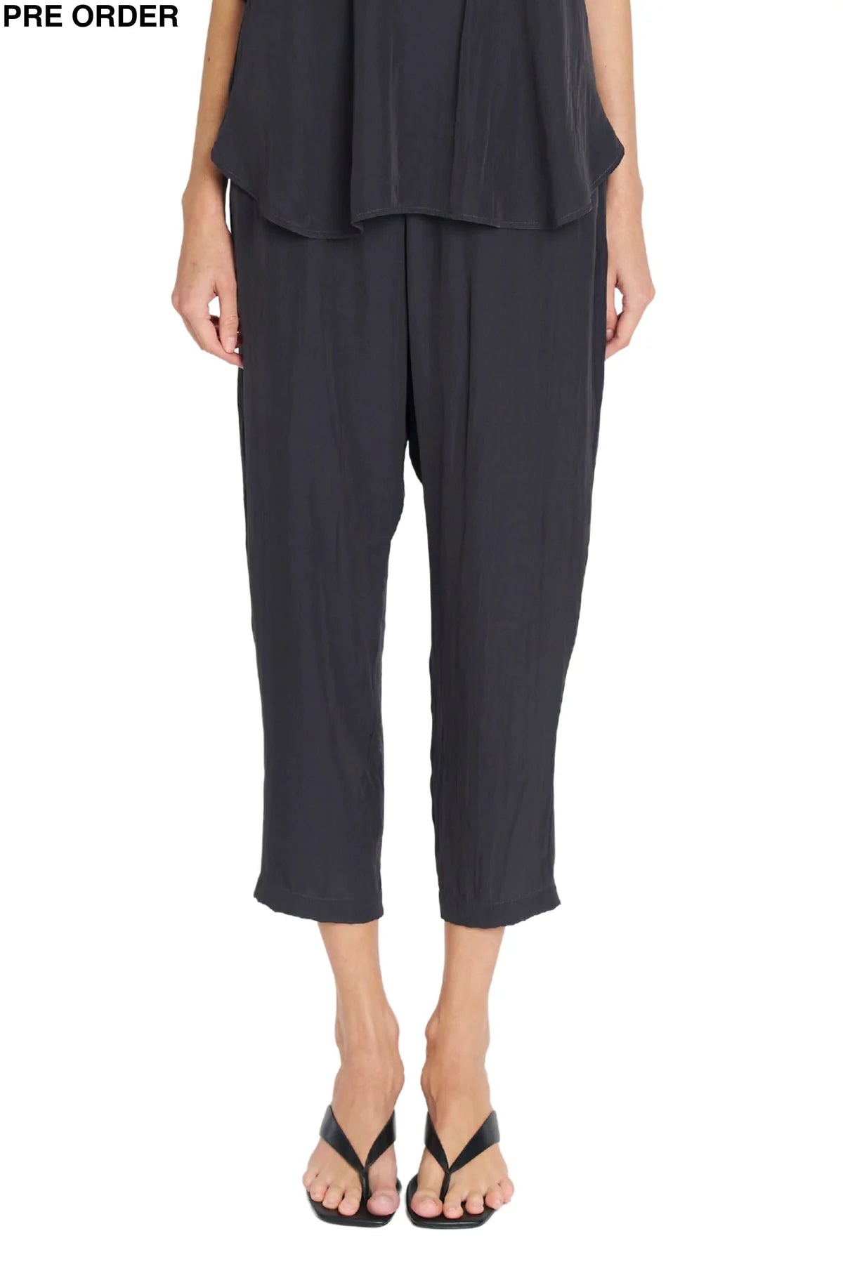 Soft Zip Pant Canyon & Black