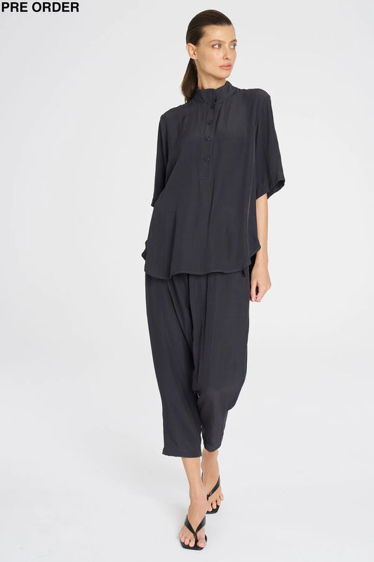 Pre Order Soft Zip Pant Canyon & Black