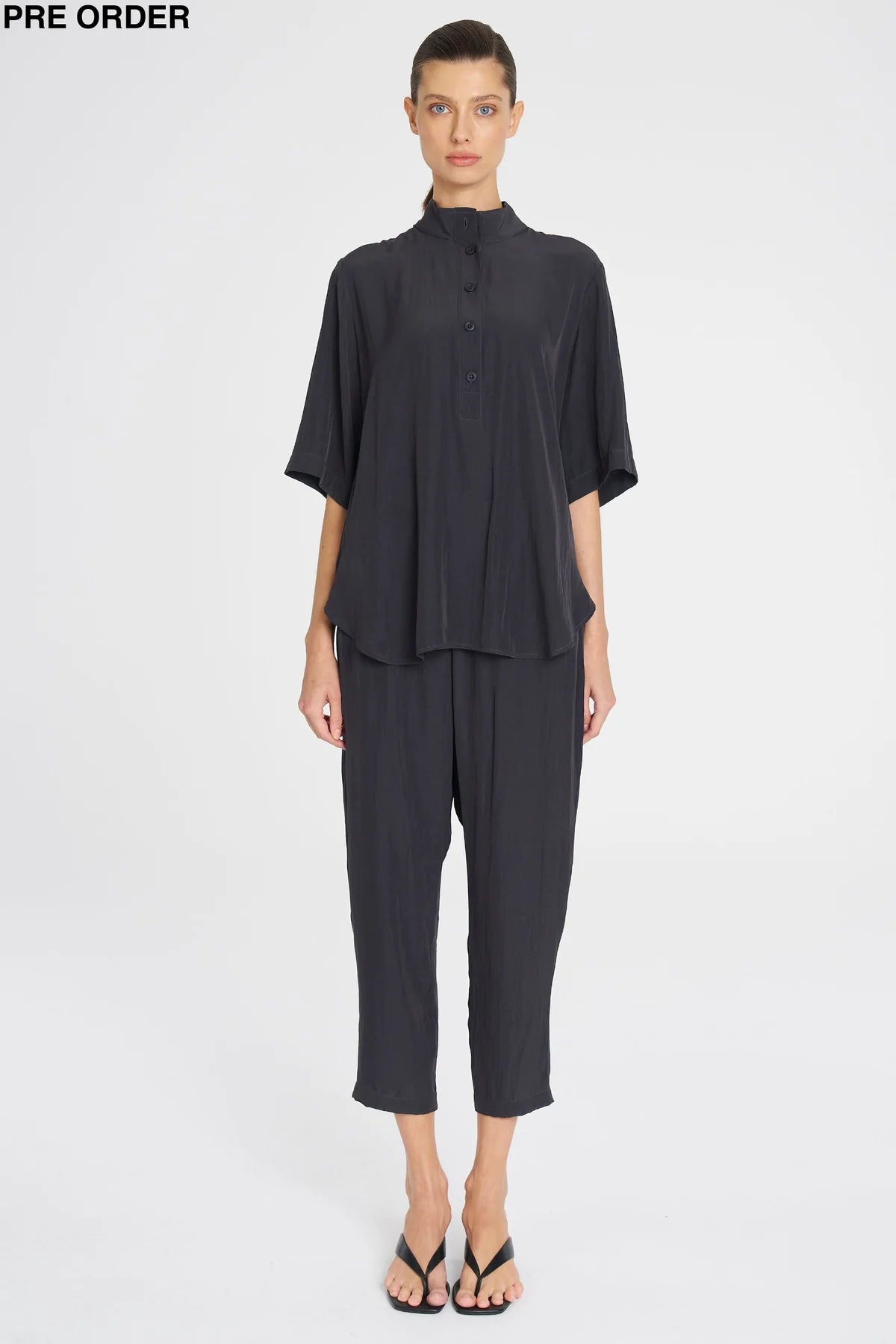 Soft Zip Pant Canyon & Black