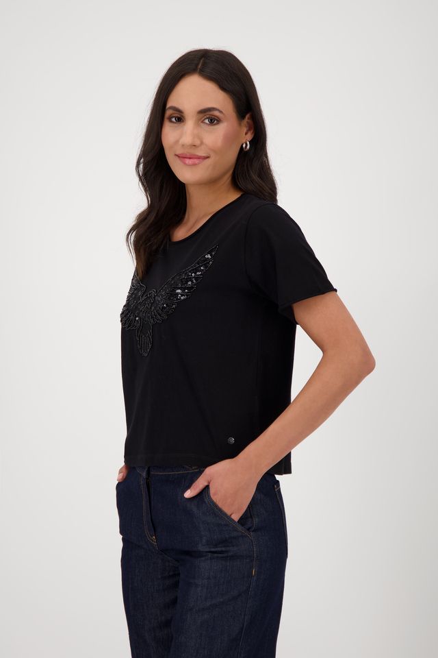 Eagle Jewellery Motif T-Shirt