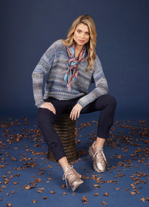 Bonnie Jogger Indigo & Black